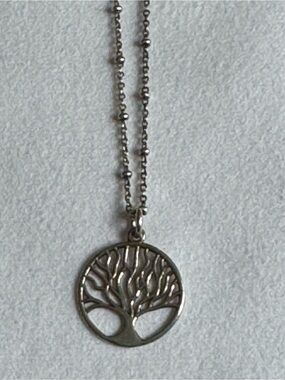 Stamped 925 Made in Italy by Dyadema designer Tree of Life Pendant Necklace